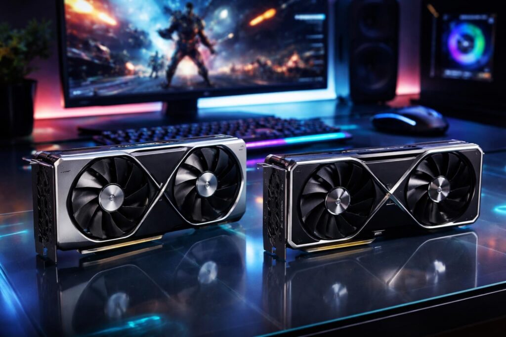 comparez la rtx 4060 ti et la rtx 4070 dans ce guide d'achat détaillé, idéal pour les passionnés de jeux vidéo souhaitant optimiser leurs performances et leur budget.