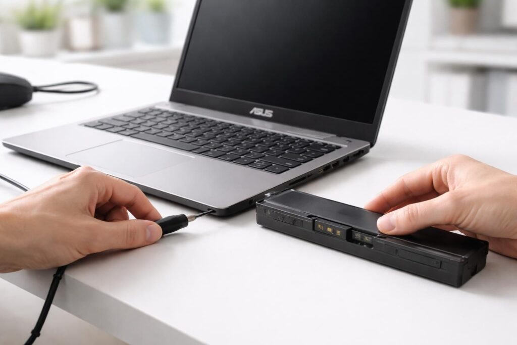découvrez une méthode simple pour effectuer un power reset de la batterie et du chargeur sur votre asus, afin de résoudre facilement les problèmes de charge.
