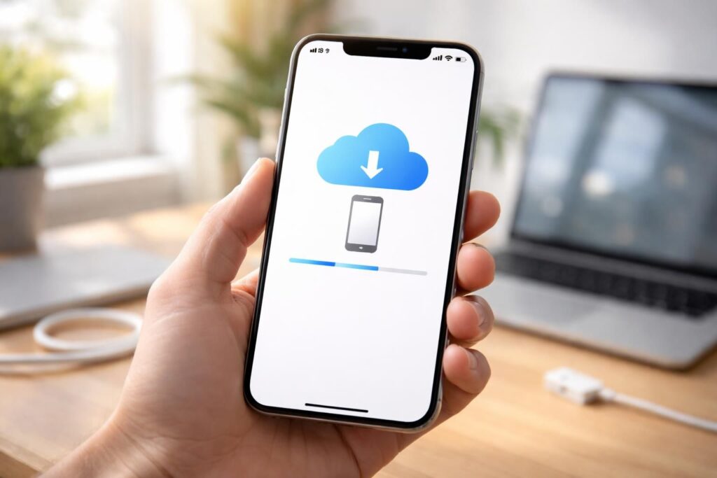 découvrez une méthode efficace pour récupérer une sauvegarde icloud sur votre iphone et restaurer facilement vos données importantes.