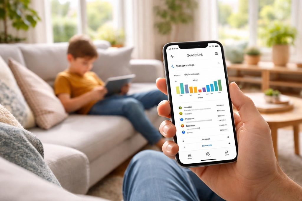 apprenez à utiliser le contrôle parental family link sur iphone pour gérer efficacement le temps d'écran de vos enfants et assurer une utilisation sécurisée de leurs appareils.