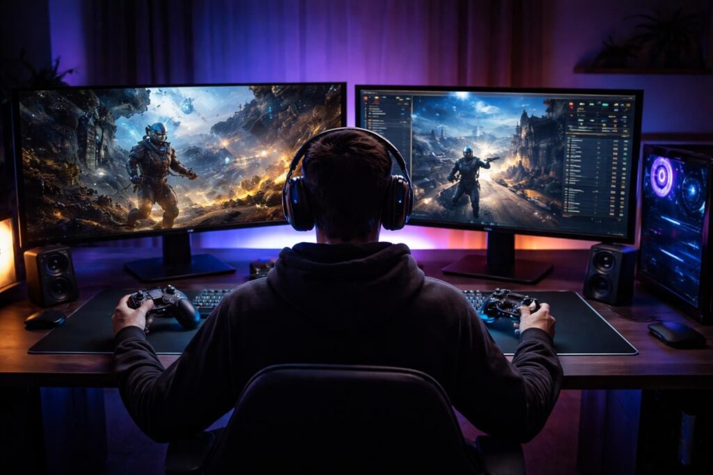 découvrez les avantages des écrans incurvés et plats pour les gamers, et trouvez le modèle idéal pour optimiser votre expérience de jeu et votre performance.