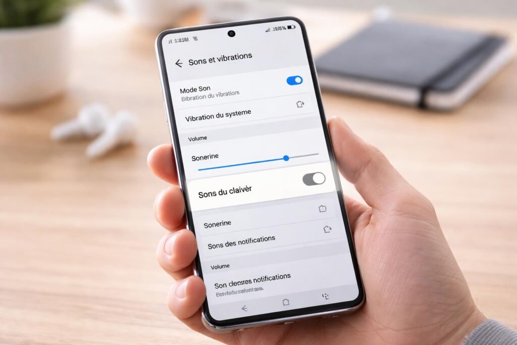 découvrez comment désactiver le son du clavier sur votre téléphone samsung facilement et rapidement grâce à notre guide complet.