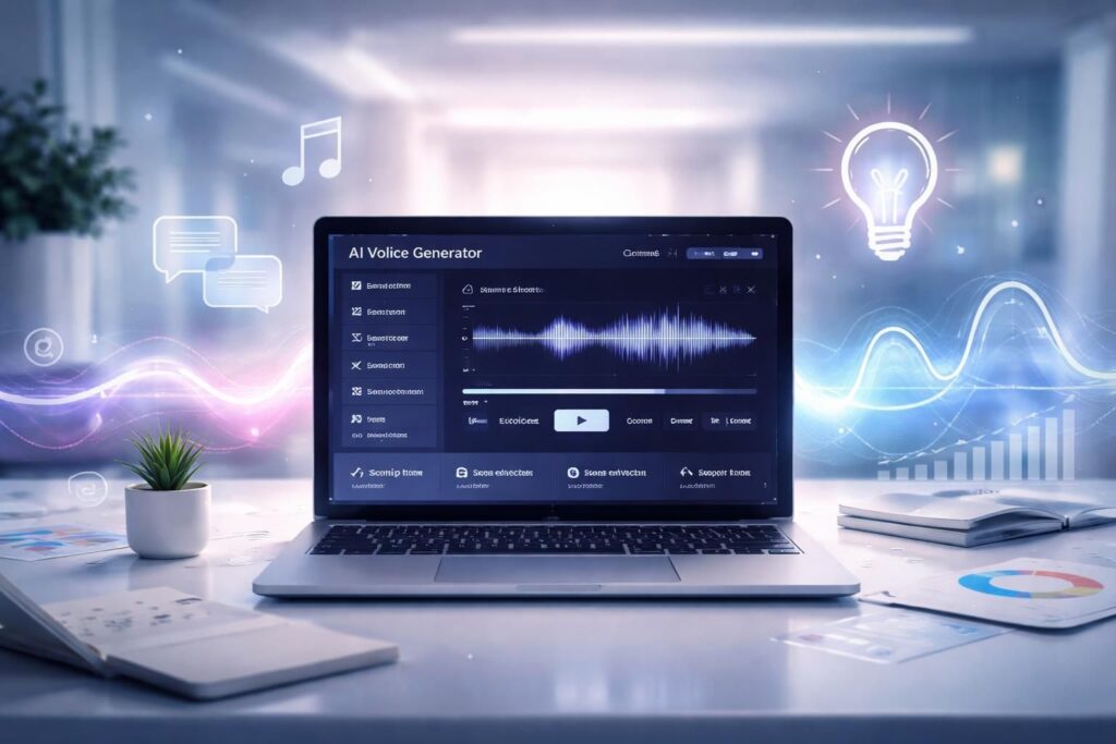 découvrez notre générateur de voix ia conçu spécialement pour les contenus marketing narratifs, offrant des voix naturelles et engageantes pour dynamiser votre communication.