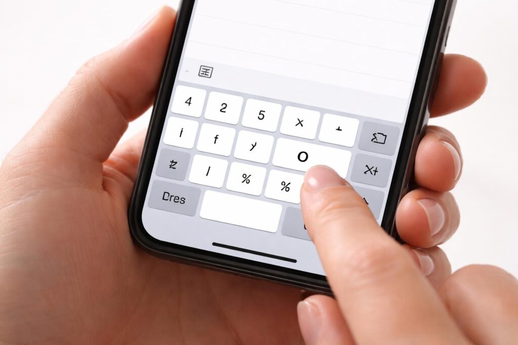 découvrez comment taper facilement le signe du degré sur le clavier numérique de votre iphone grâce à notre guide simple et rapide.