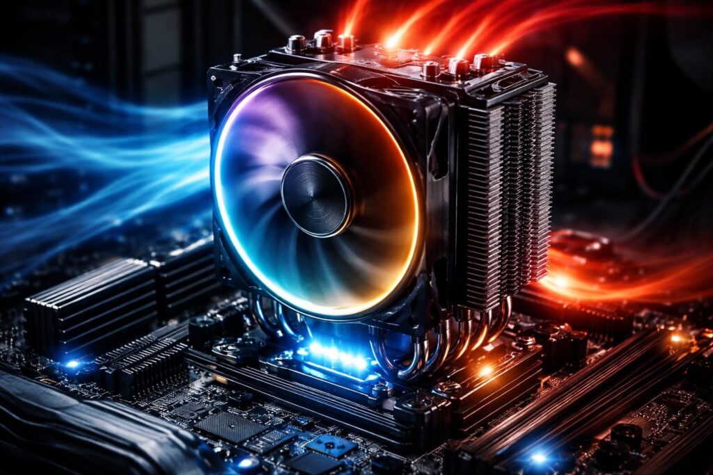découvrez comment un ventilateur cpu opt optimise la gestion thermique de vos composants pour assurer performance et longévité.