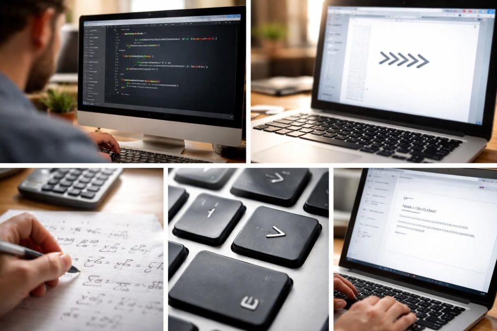 découvrez les différentes façons d'utiliser le signe plus grand que (>) sur un clavier pour améliorer votre saisie et vos expressions mathématiques.