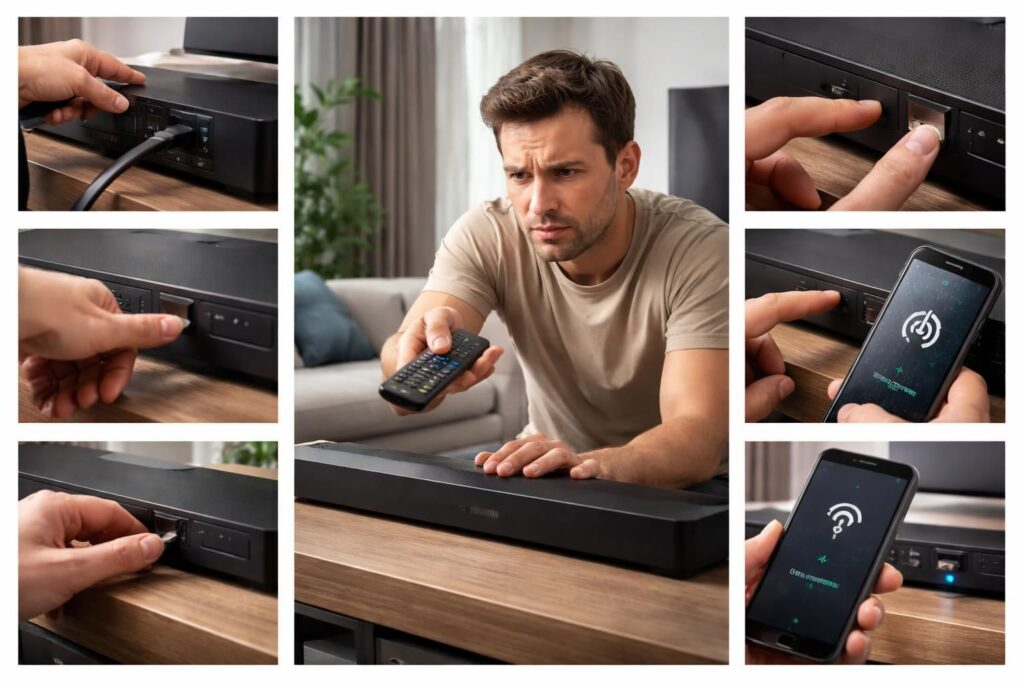 découvrez les erreurs fréquentes à éviter lors de la réinitialisation de votre barre de son samsung pour garantir un fonctionnement optimal et résoudre rapidement les problèmes.