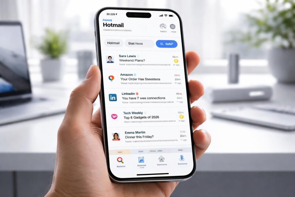 découvrez les dernières nouveautés d'imap hotmail sur iphone en 2026 pour une gestion simplifiée et optimisée de vos emails.