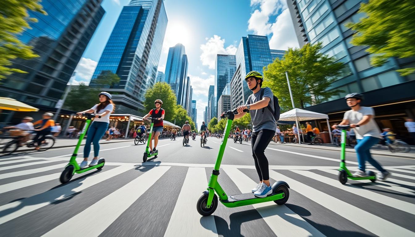découvrez les trottinettes électriques decathlon, un choix alliant écologie et économies. parcourez la ville tout en réduisant votre empreinte carbone et en faisant des économies sur vos trajets quotidiens. optez pour un mode de transport pratique, respectueux de l'environnement et accessible à tous.