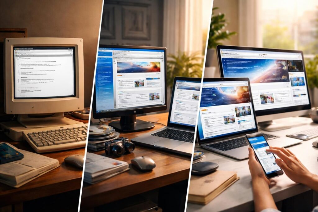 découvrez l'évolution de la technologie web depuis le premier navigateur à interface graphique, en explorant les innovations majeures qui ont transformé notre manière de naviguer et d'interagir sur internet.