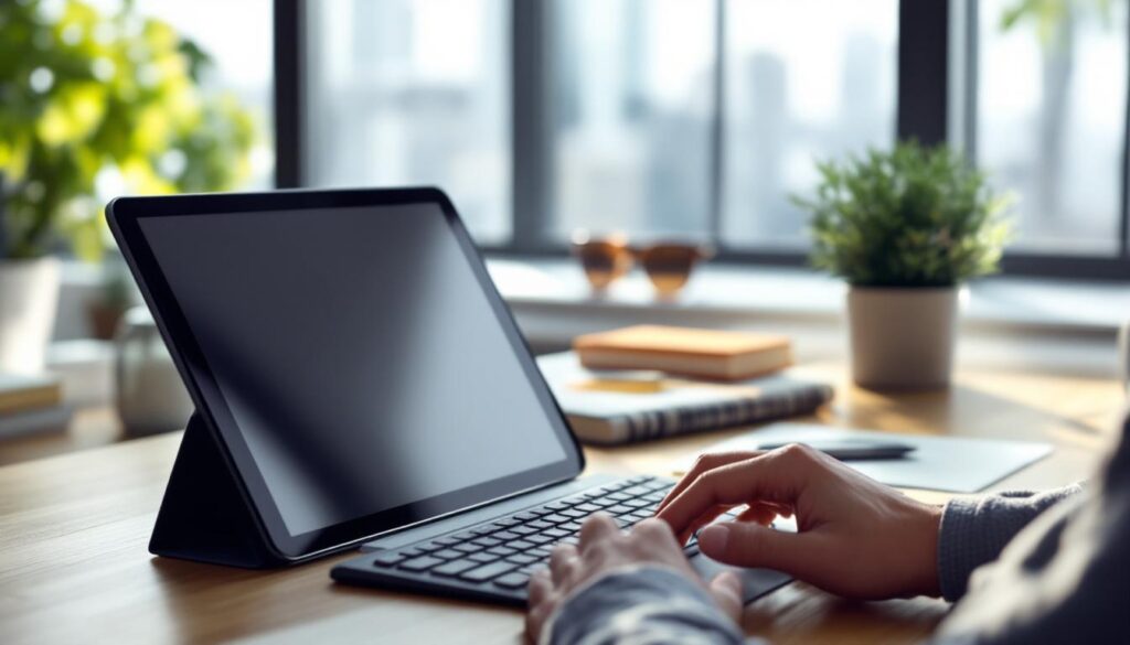 découvrez comment maximiser votre productivité et confort de travail en utilisant un ipad équipé d'un clavier. alliez mobilité et efficacité pour une expérience professionnelle optimale.