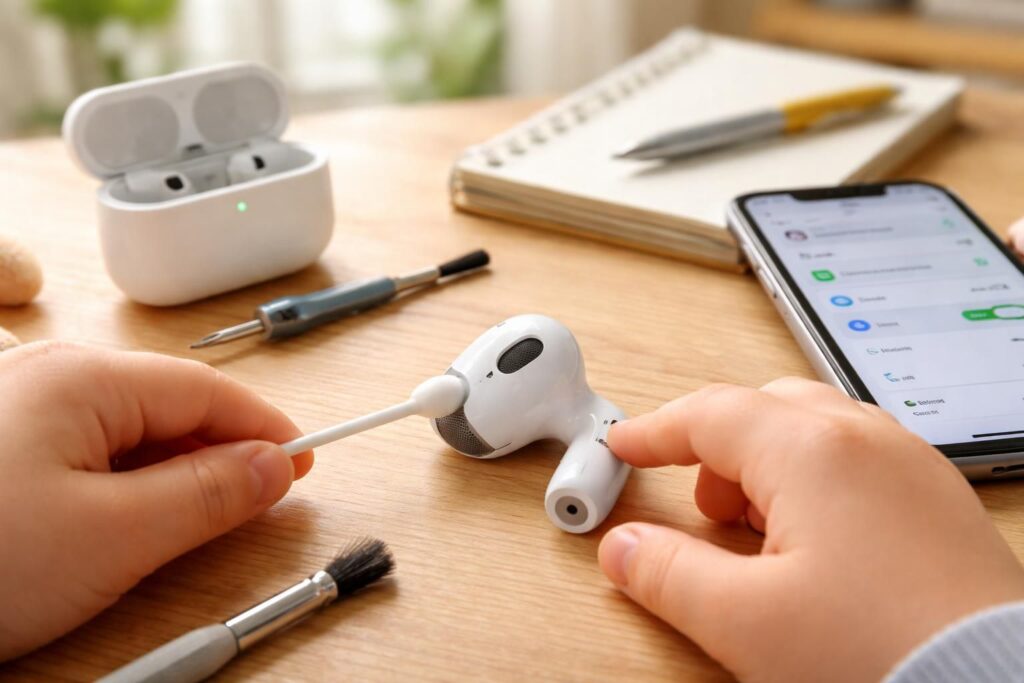 découvrez des solutions inattendues pour réparer votre airpod gauche qui ne fonctionne plus. guide pratique et conseils pour retrouver un son optimal rapidement.