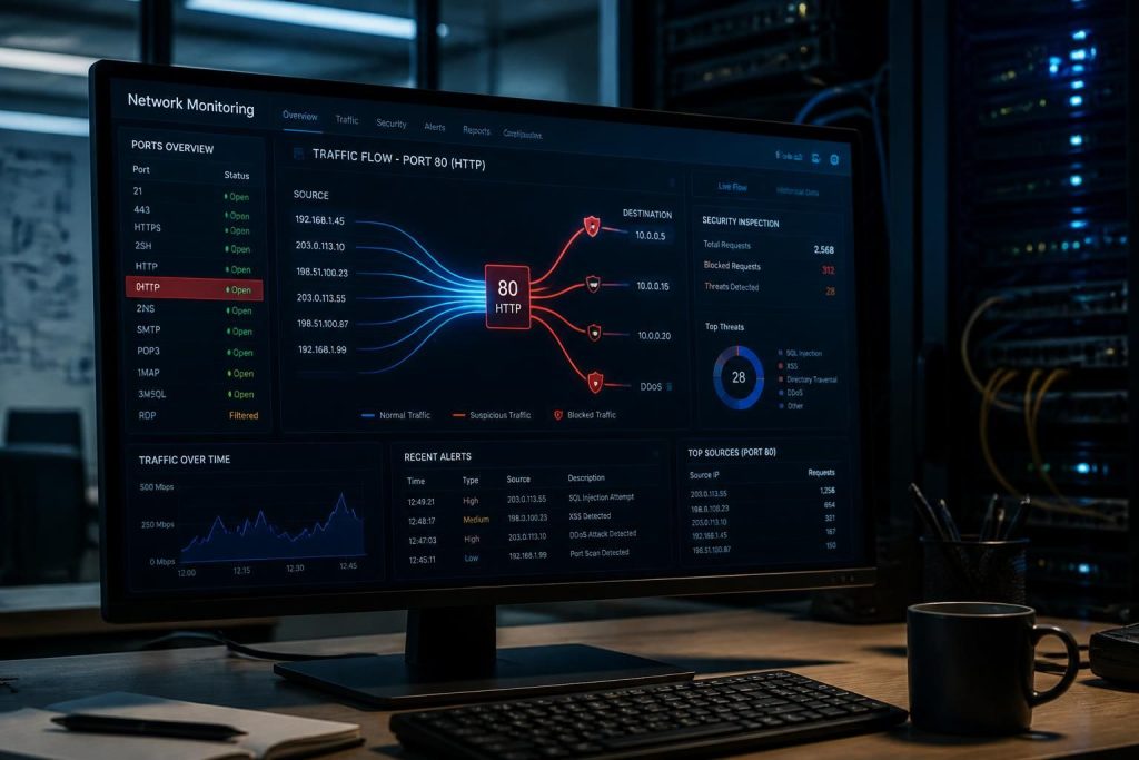 découvrez pourquoi la surveillance du port réseau 80 est essentielle pour protéger votre réseau contre les cybermenaces et garantir la sécurité informatique de votre infrastructure.