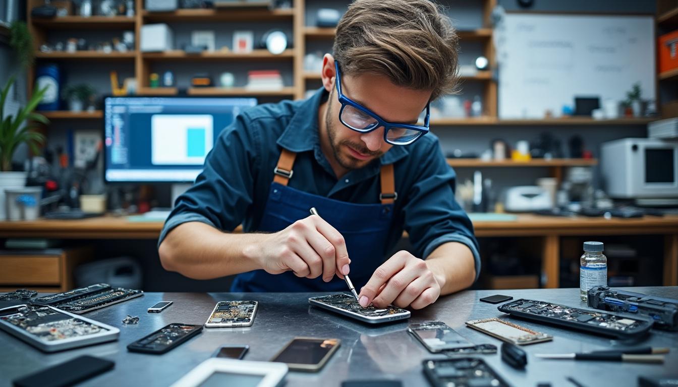 découvrez le rôle d’un réparateur de téléphonie mobile et les services proposés : diagnostic, réparation d’écran, remplacement de batterie, désoxydation et optimisation de votre smartphone. tout ce qu’il faut savoir pour entretenir ou réparer votre appareil !