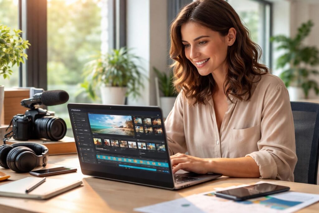 découvrez notre avis complet et retour d'expérience sur l'utilisation quotidienne de veed, la plateforme intuitive pour le montage vidéo en ligne.